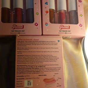 Lipgloss Glazed  Kit