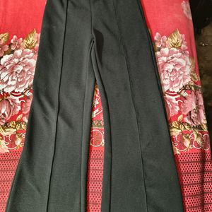 Tokyo Talkies Black Flared Trouser