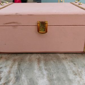 CUTE PINK JWELLERY ORGANIZER BOX