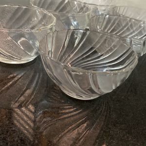 Set Of 6 Glass Bowl