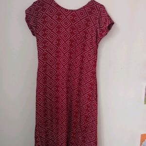 Red Kurti