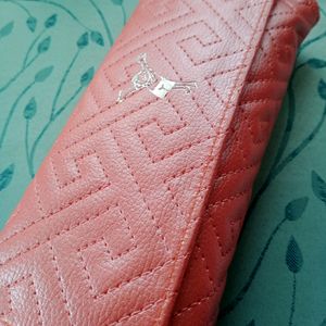 Brand New Peach Clutch