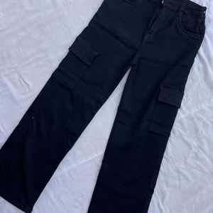 Cargo Jeans With Black Skinny Jean Free Gift