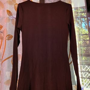 H&M Brown Cardigan/ Size-S