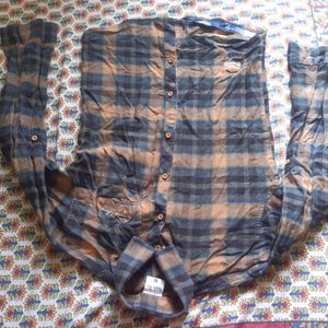 Checked Cotton Shirt For Boys