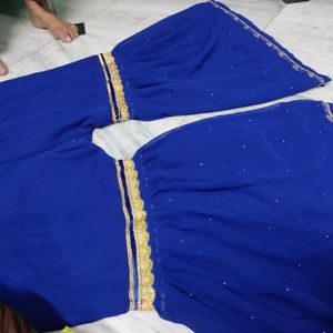 Royal Blue Colour Garara Set