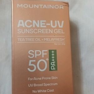 Acne UV Sunscreen Gel - SPF 50+