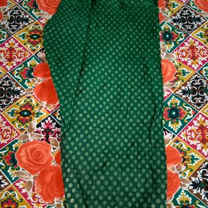 Designer heavy work kurti & salwar set  💚😍