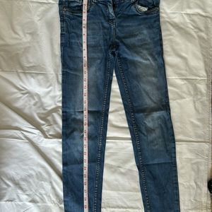 Girls 152 Cm Blue Denim For 12 Yr