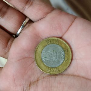 10 Rs Commoretive Coin