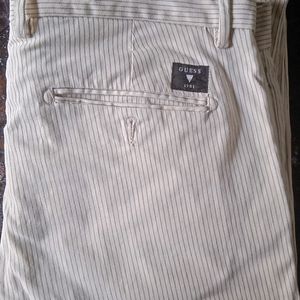 GUESS original Pinstripe Chinos