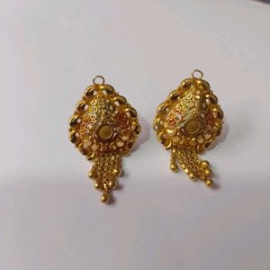 Gold Plated Earrings Gaurenty Polish