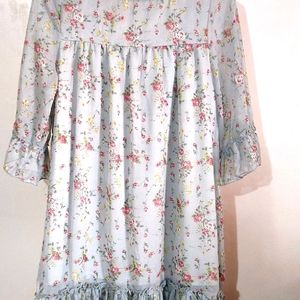 Cute Floral Tunic