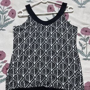 Must Have Black & White Top