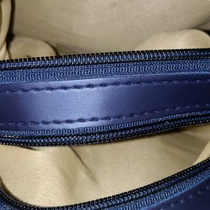 Coquette Navy Blue Crossbody Bag