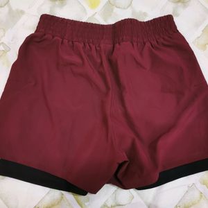 Chkokko Double Layered Sports/Gym Shorts