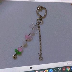 Handmade Strawberry Keychain🍓𐙚🧸ྀི