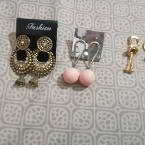 Three Beautiful And Different Type Of Earring