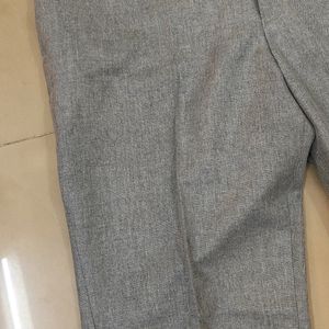 Men's 36 Inches Pant Grey Colour