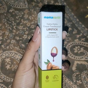 Mamaearth lipstick in the shade 04passionfruitwine