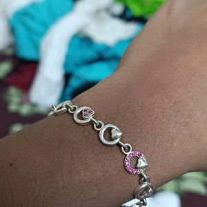 92.5 Pure silver women's bracelet