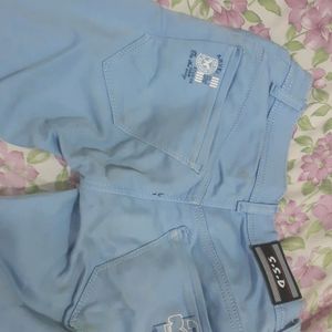 Skinny Fit Pant Blue Color