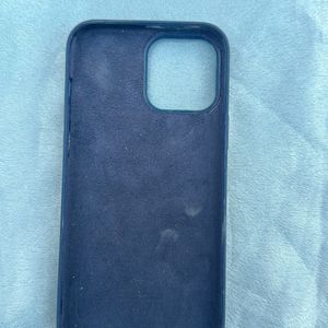 Iphone 13 Pro Max Blue Silicon Case