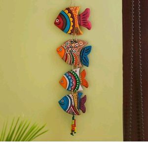 Fish Shape Wall Hanging