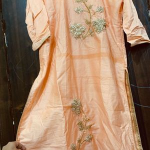 Peach Kurta