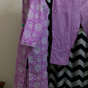 Plus Size Kurti Set