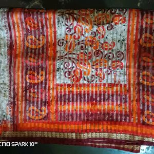 Women Cotton Silk Saree