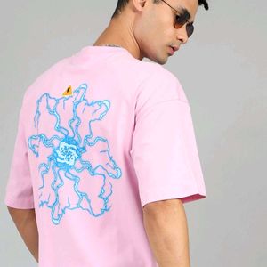 Sphere Thunder Pink Oversized T-shirt