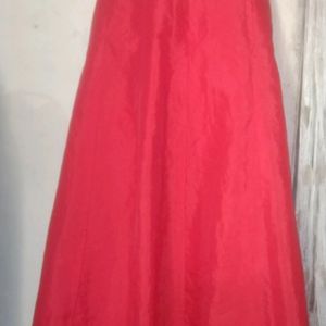 Red Lehenga Skirt