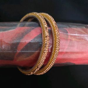 Golden Stone Bangles