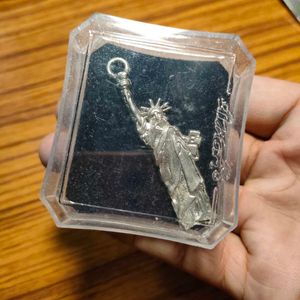 Statue Of Liberty Pendent Made With Silver