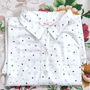 Heart detailed Shirt