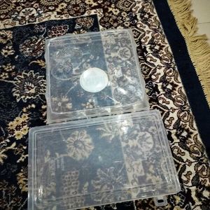 Set Of Plastic Storage Containers