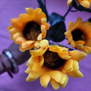 Yellow Sun Flower Bunches