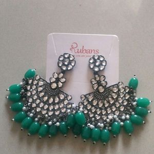 Rubans Kundan Earrings