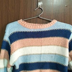 Cute Korean Multi Colour Sweater