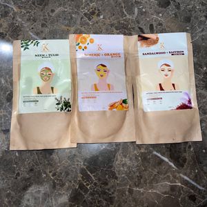 Face Pack 3 At 149 Only!!!!