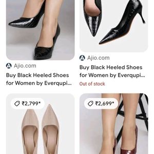 Textured Pumps Heels - Everqupid Brand