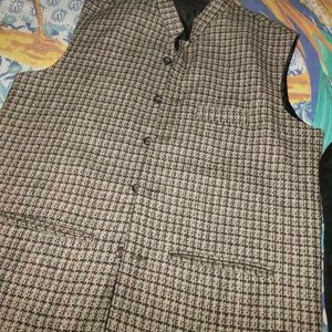 Men Kurta Pants And Vest Winter