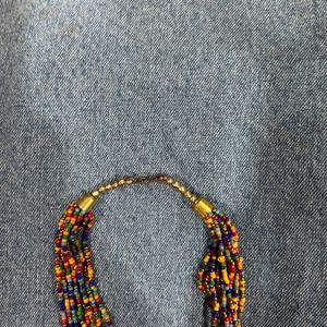 Multicoloured Bead Necklace