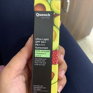 Quench Ultra Light SPF 50 Sunscreen