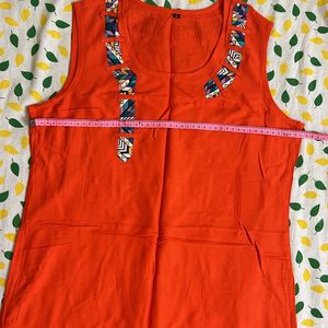 sleeveless tunic top