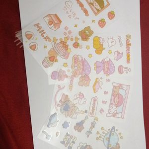 Cute Scrapbook Stickers Combo