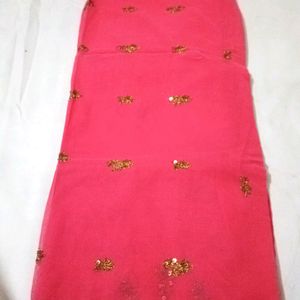 Unstich Lahenga With Duptta Fabric