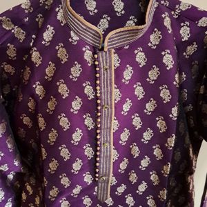 Mens Ethenic Wear Kurta With Churidar Bottom