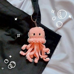 Octopus Keychain